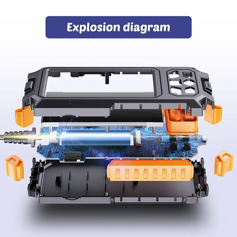 

4,5-дюймовый экран, 8 мм, 2 МП, 1080P, тройной объектив, промышленный эндоскоп, CMOS, бороскоп, инспекционный отоскоп, камера, цифровой микроскоп