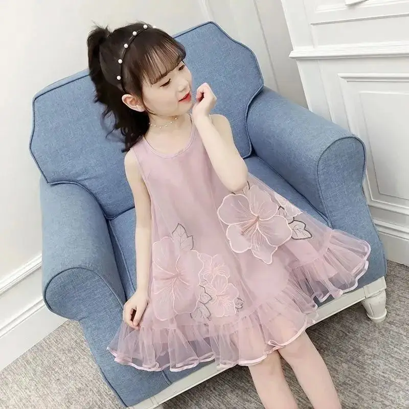 

Kids Summer Dress Chic baby kids toddler new style thin adorable children girls summer