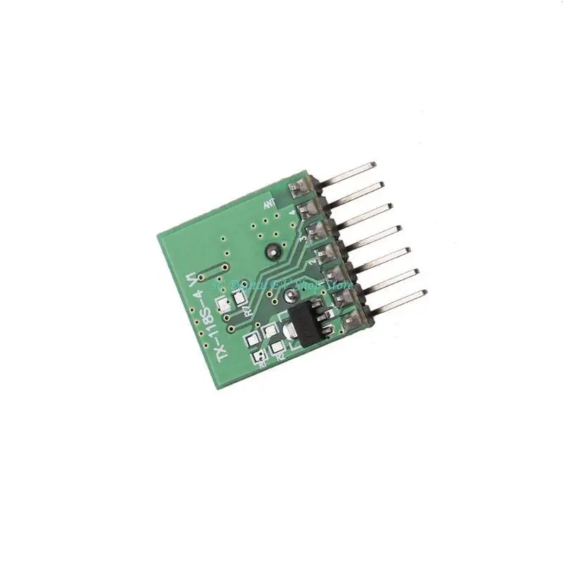 E74D Wireless 433Mhz RF Module Transmitter Remote Control 1527 Learning Code Transmitter Module Decoding 4 Channel 4CH