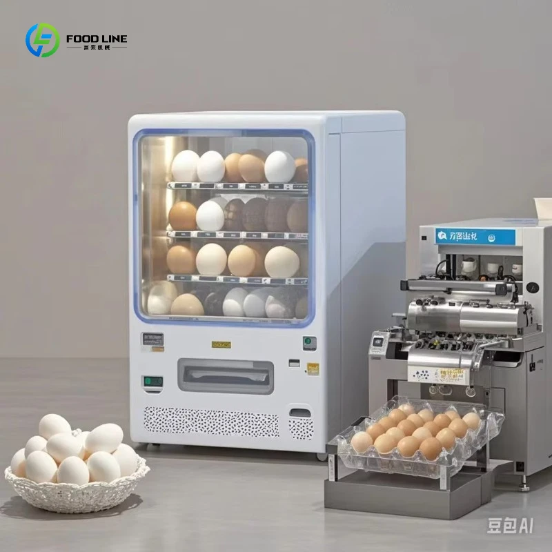 Commercial Egg Vending Machine with Touch Screen Automatic Self-Service Egg Selling Device Hot Selling  Egg Machine Customized