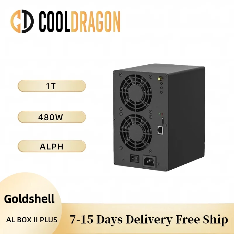 

Goldshell AL-BOX II Plus 1T 480W Blake3 Alephium ALPH Miner