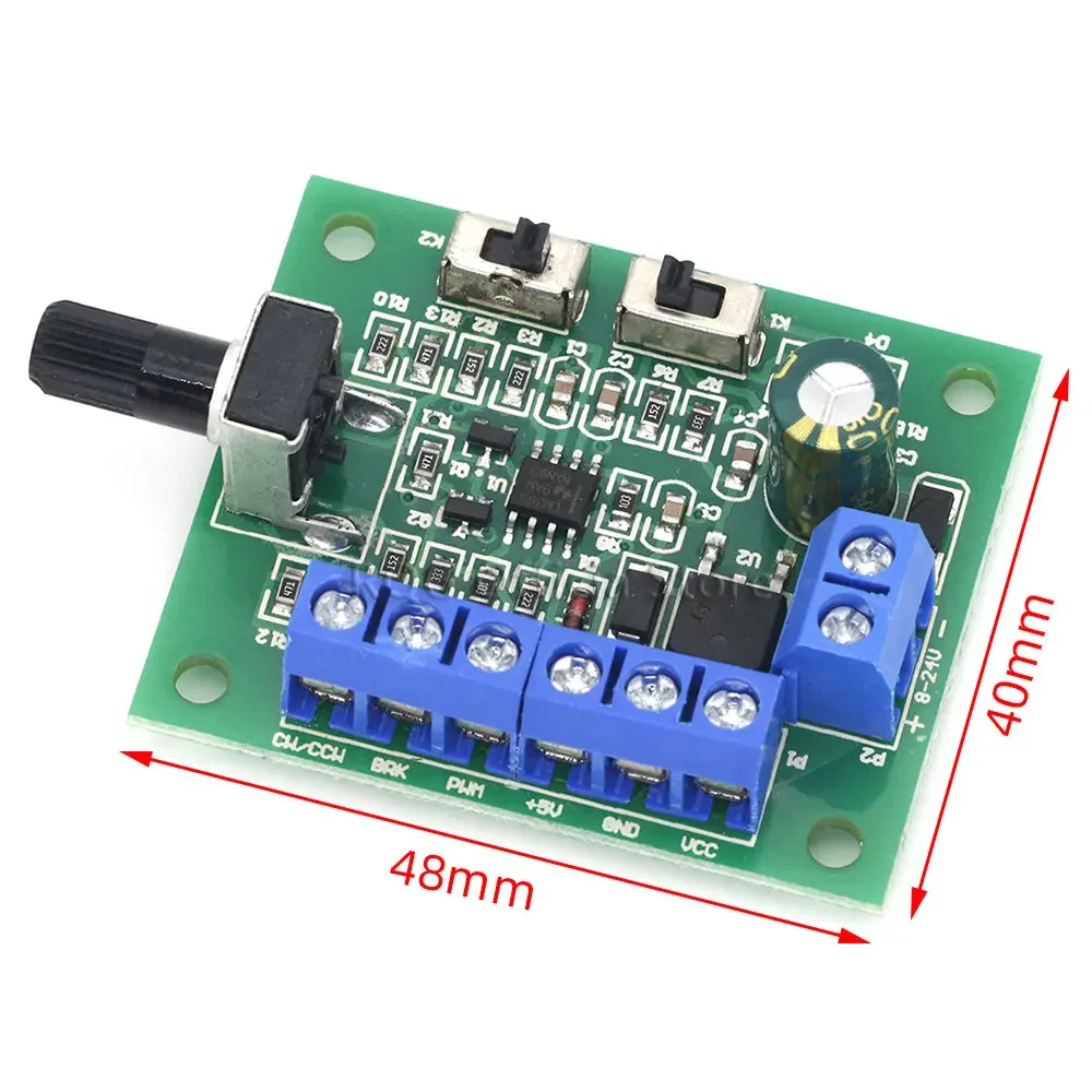 DC8-24V brushless DC motor speed controller With drive brushless motor PWM speed control board