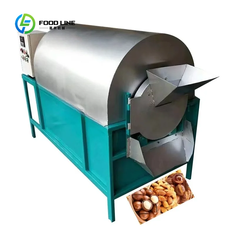 Custom made Multifunctional Electric Peanut Roasting Machine Coffee Bean Roasting Machine Cashew Roasting Machine