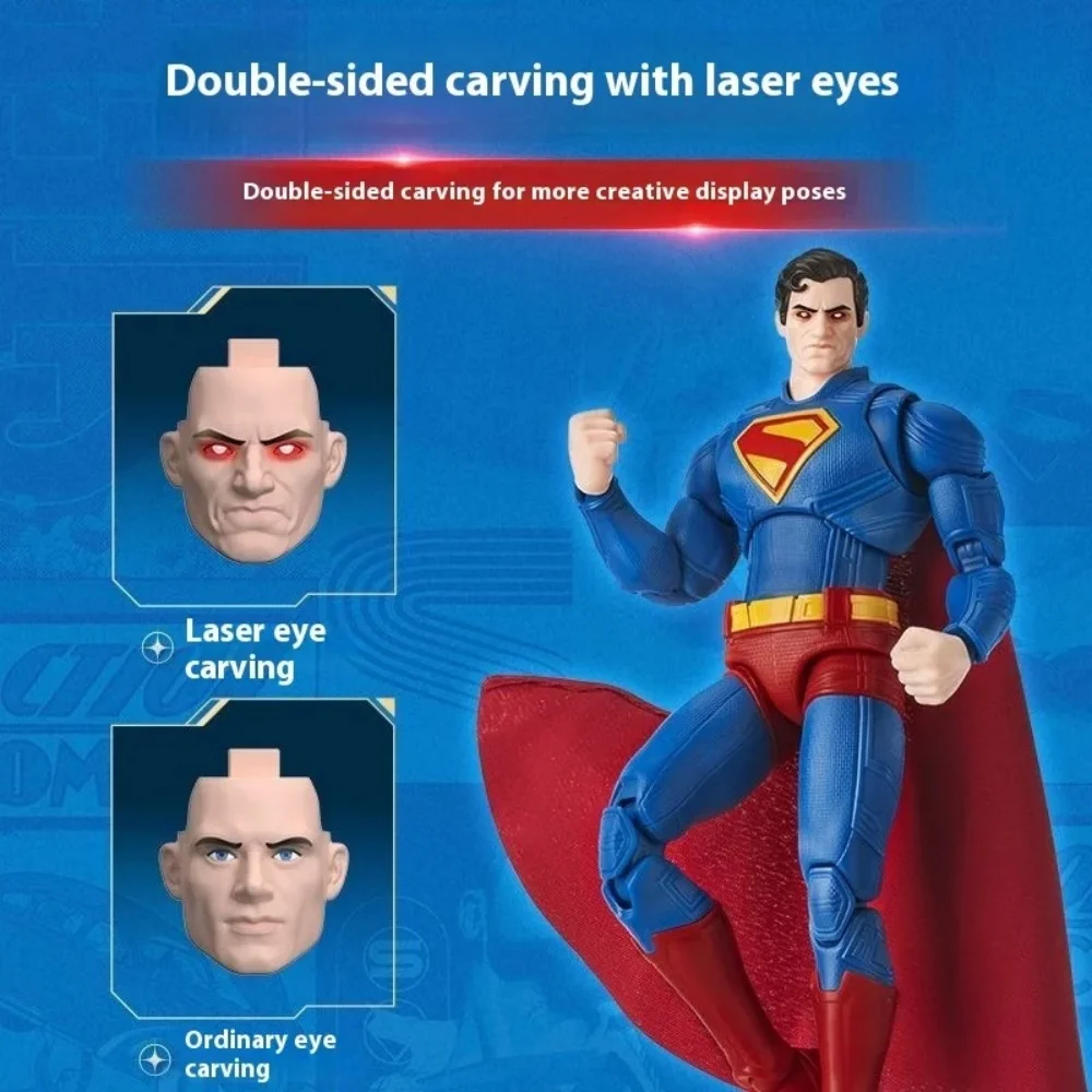 Blokees Building Superman Beyond Edition Dc Heroes Action نموذج لجسم عدة ألعاب قابلة للجمع للبالغين هدية عيد الهالوين #4