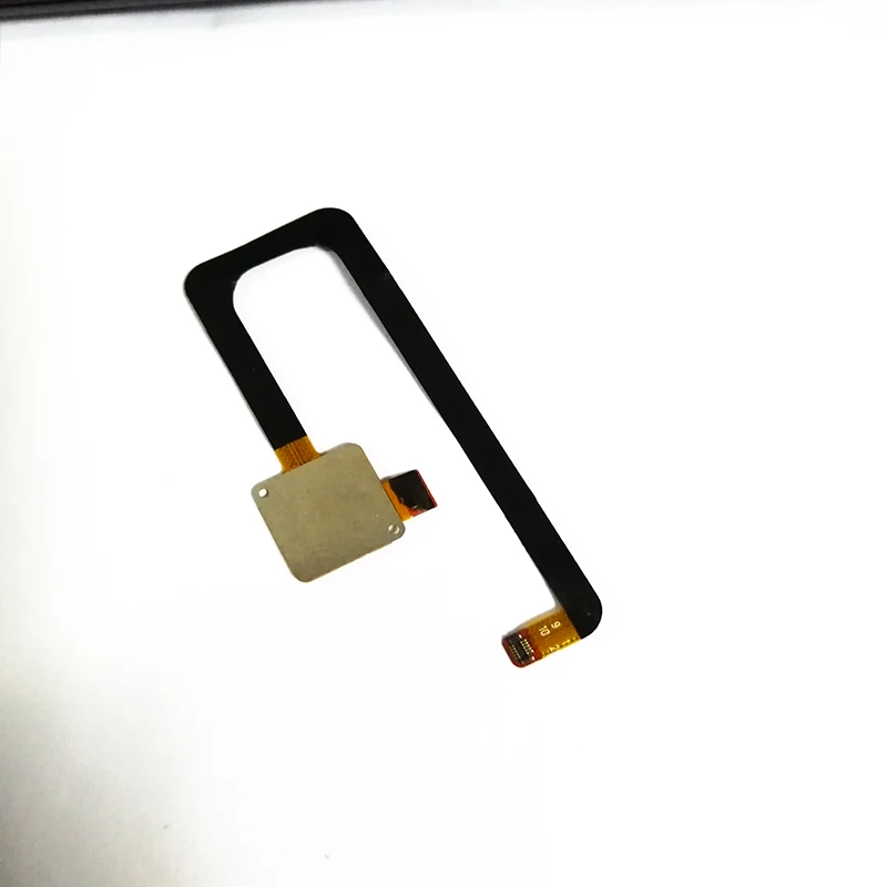 أسود بصمة الاستشعار الكابلات المرنة ل ZTE بليد A910 الرئيسية القائمة زر اللمس ID بصمة الاستشعار فليكس قطع غيار الكابل #3