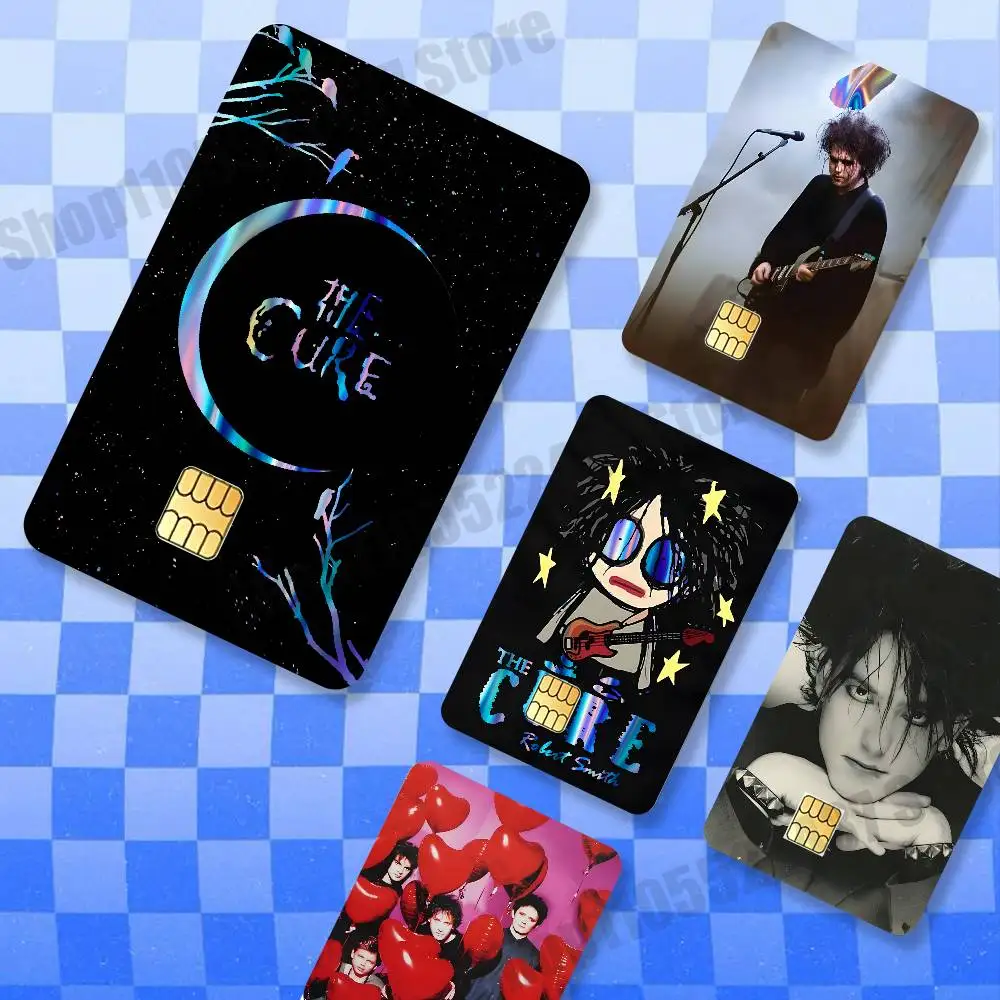 Band THE C-CURE Holographic Laser Shinny Film Skin Cover Sticker for Debit Credit Card Bank Card