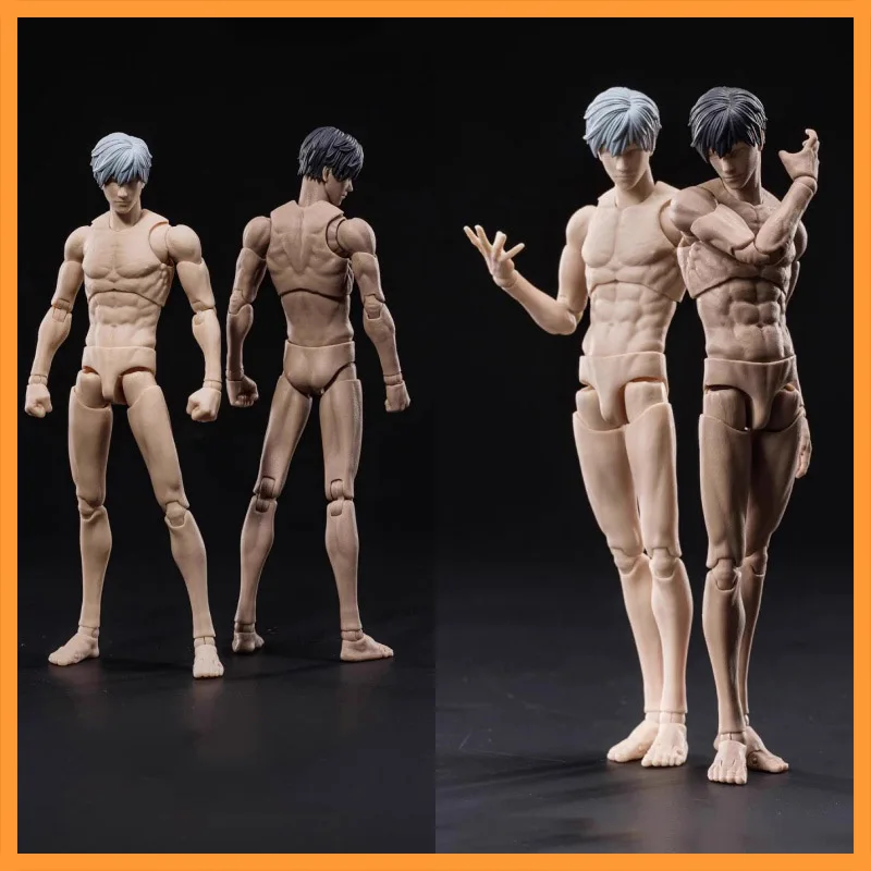 

VTOYS X BMS 1/12 VB002 VB003 Two Skin Colors Male Soldier Full Set Replaceable Hand Shape With Super Mobility Body