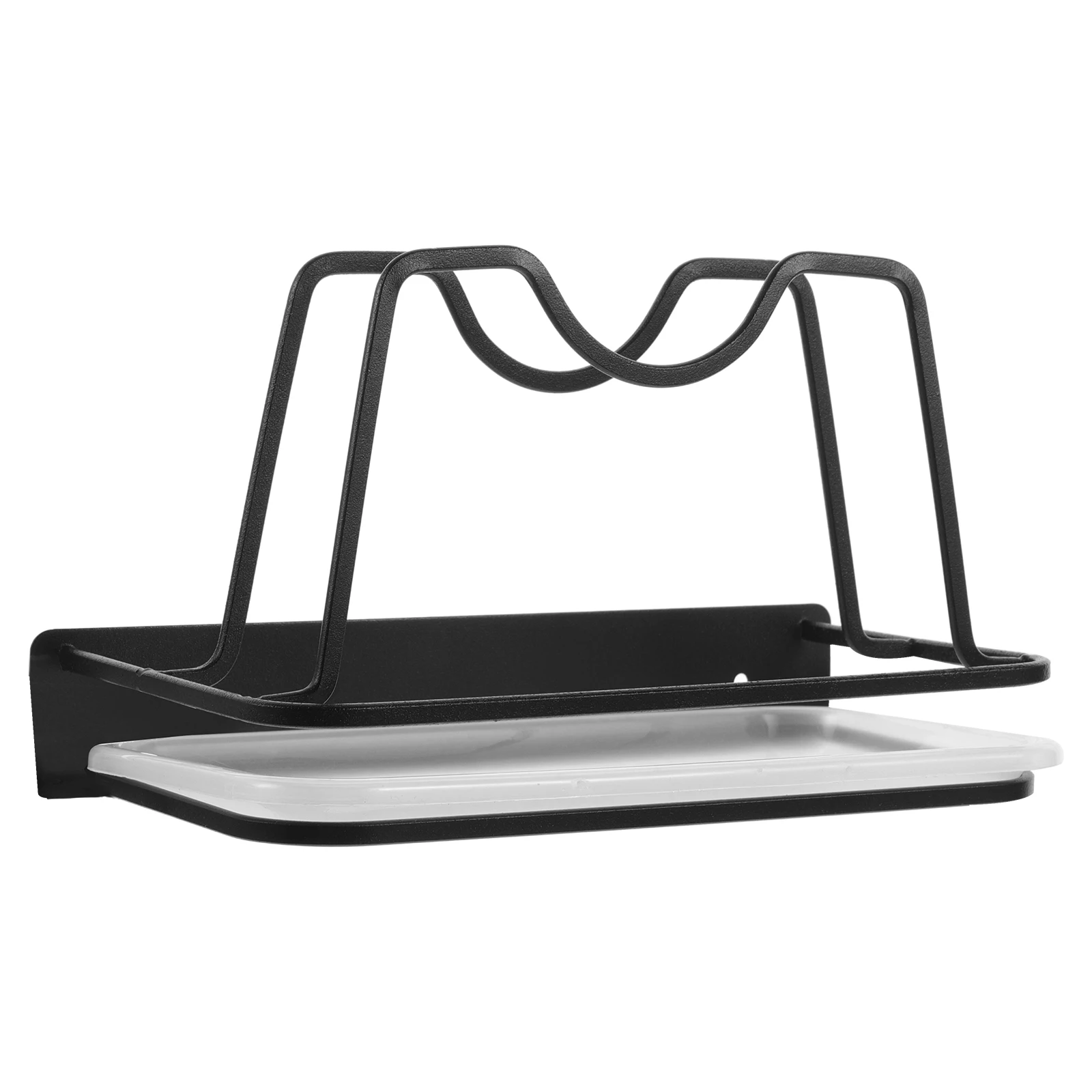 

Kitchen Shelf Storage Pot Lid Rack Organizer for Lids Cabinet Door Holder Stainless Steel Covers