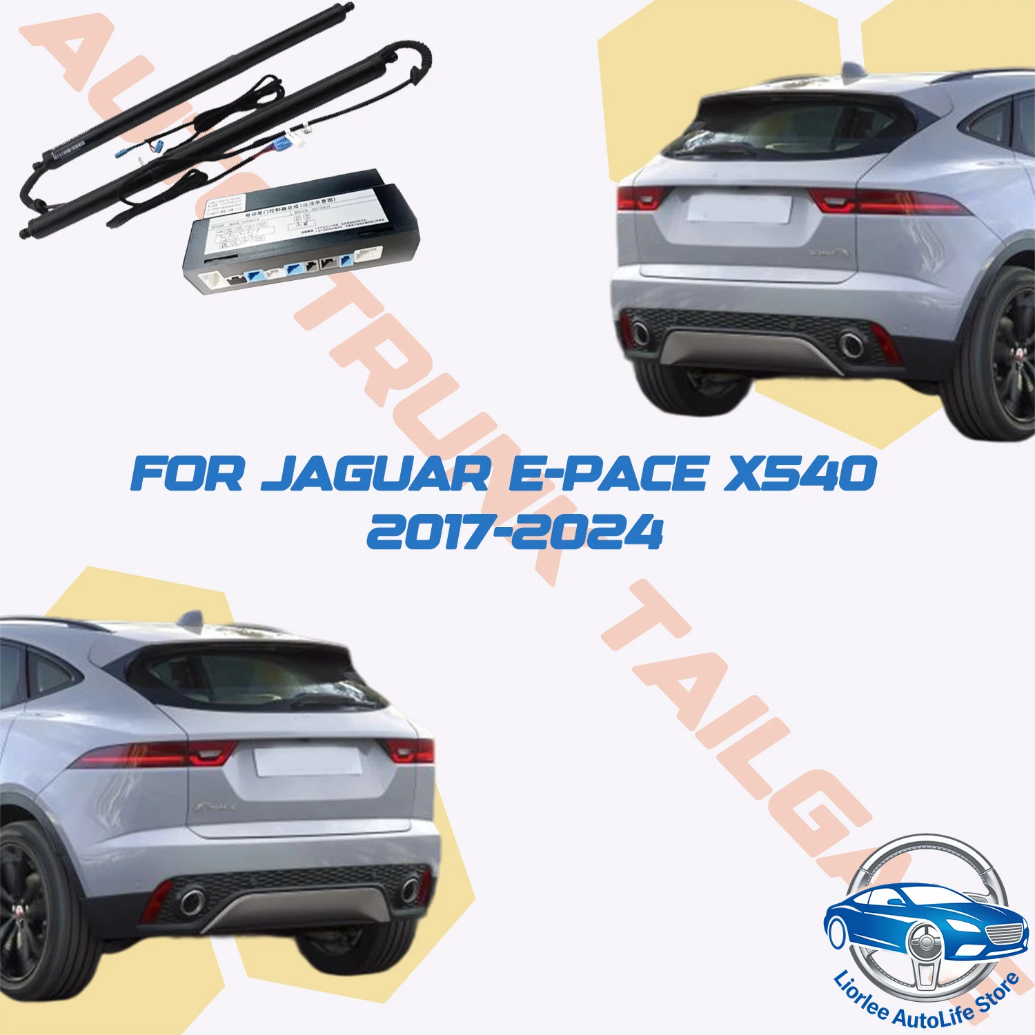 For Jaguar E-Pace X540 2017-2024 Car Power Trunk Lift Electric Hatch Tailgate Tail Gate Strut Auto Rear Door Actuator