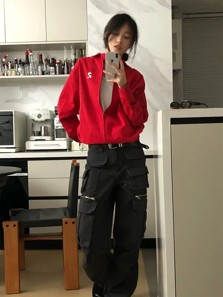 

Cleanfit American Sle ort Harington Jaet, мужская осенняя ветровка для езды на велосипеде на открытом воздухе, бейсбольная одежда для пар, пальто