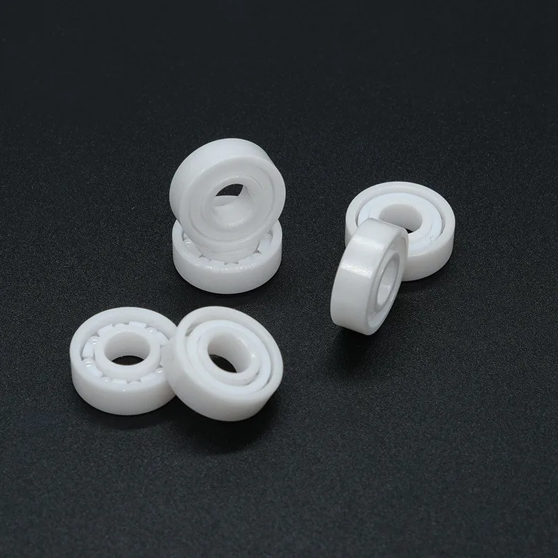 1pcs Micro Zirconia Ceramic Bearing 683 684 685 686 687 688 689 693 694 695 696 697 698 699 ZRO2 Corrosion Resistant Insulation