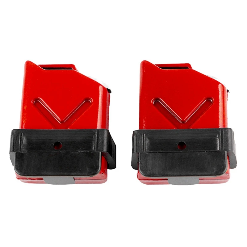 8 piezas 1/10 escala Rc Crawler accesorio Mini tanque de combustible para Tamiya D90 Axial Wraith Scx10 (rojo)