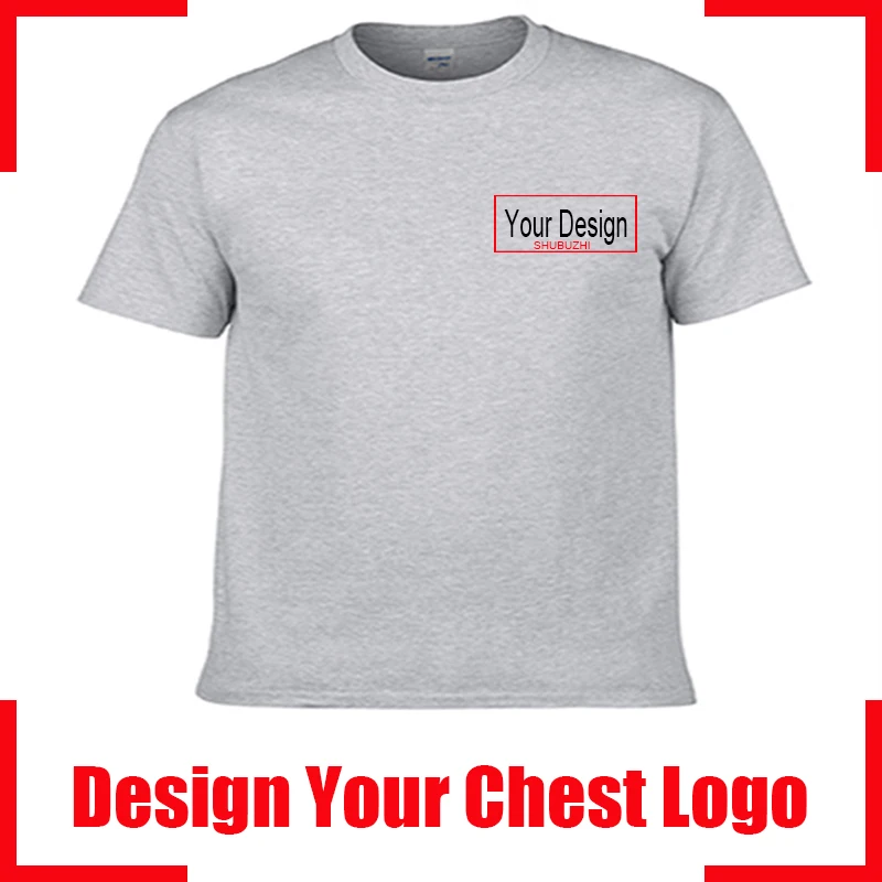Men's Personalized Cotton T-shirt Custom Text Name Tsihrts Add Your Own Message Fashion men tshirt bigger size 4XL 5XL, image 28