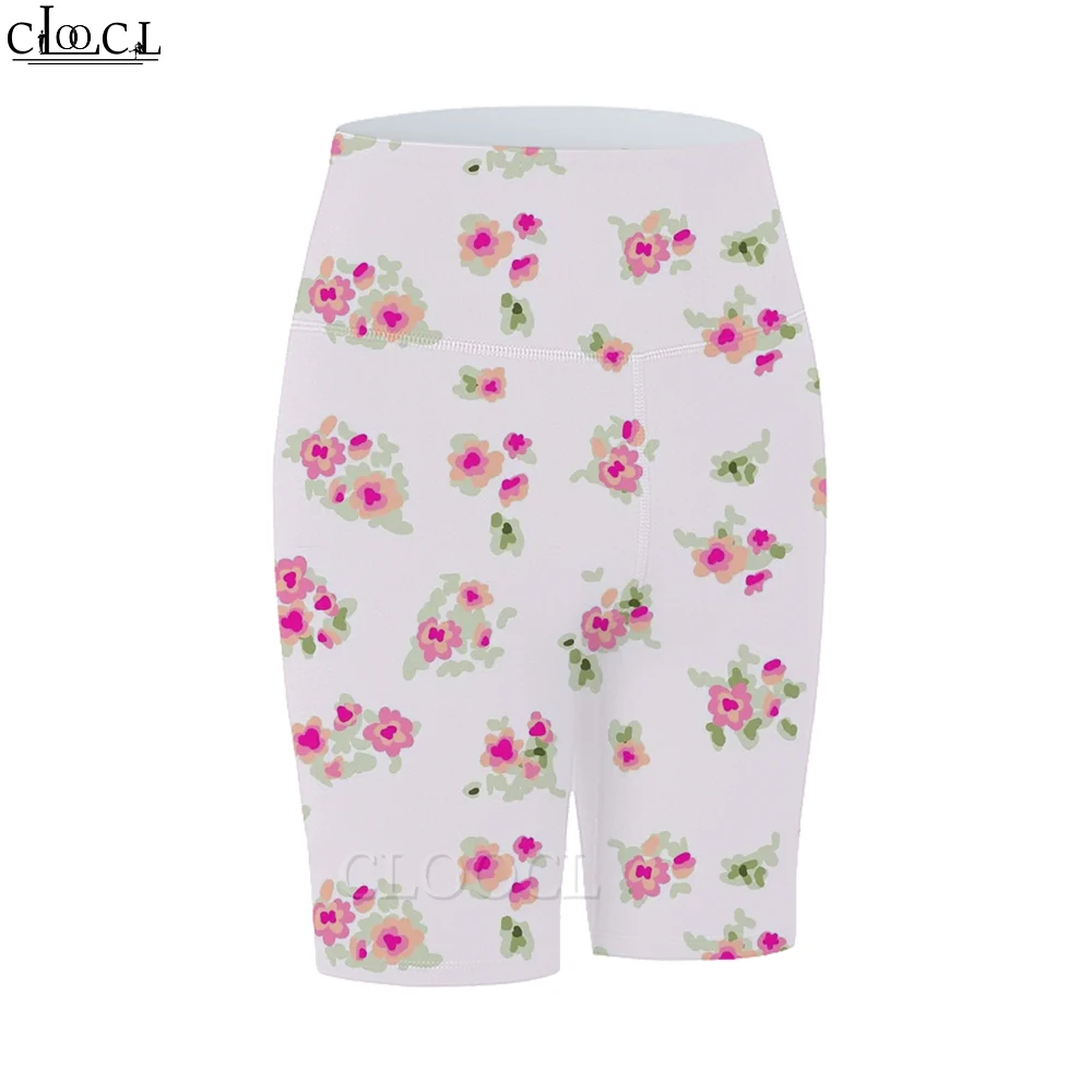 CLOOCL Fashion Workout Women Legging Cute Watercolor Peach Blossom Print Casual Women Sexy Gym Sweatpants for Female