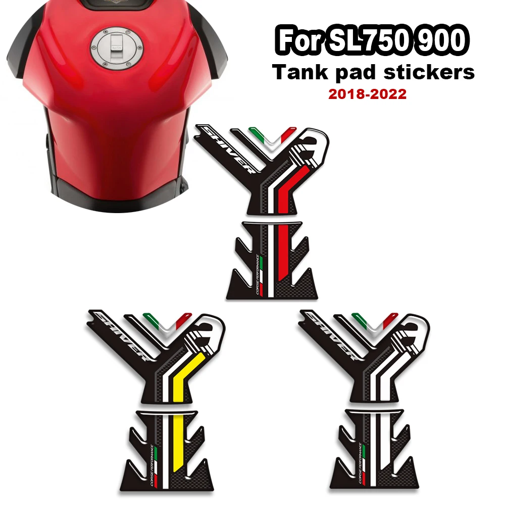 

For Aprilia SL 750 900 Shiver 2018-2022 Motorcycle Tank Pad Side Grips Gas Fuel Oil Kit Knee Protector stickers