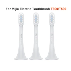 100% Xiaomi Mijia Electric Toothbrush Head 1 PCS&3PCS for T300&T500 Smart Acoustic Clean Toothbrush Heads 3D Brush Head Combines