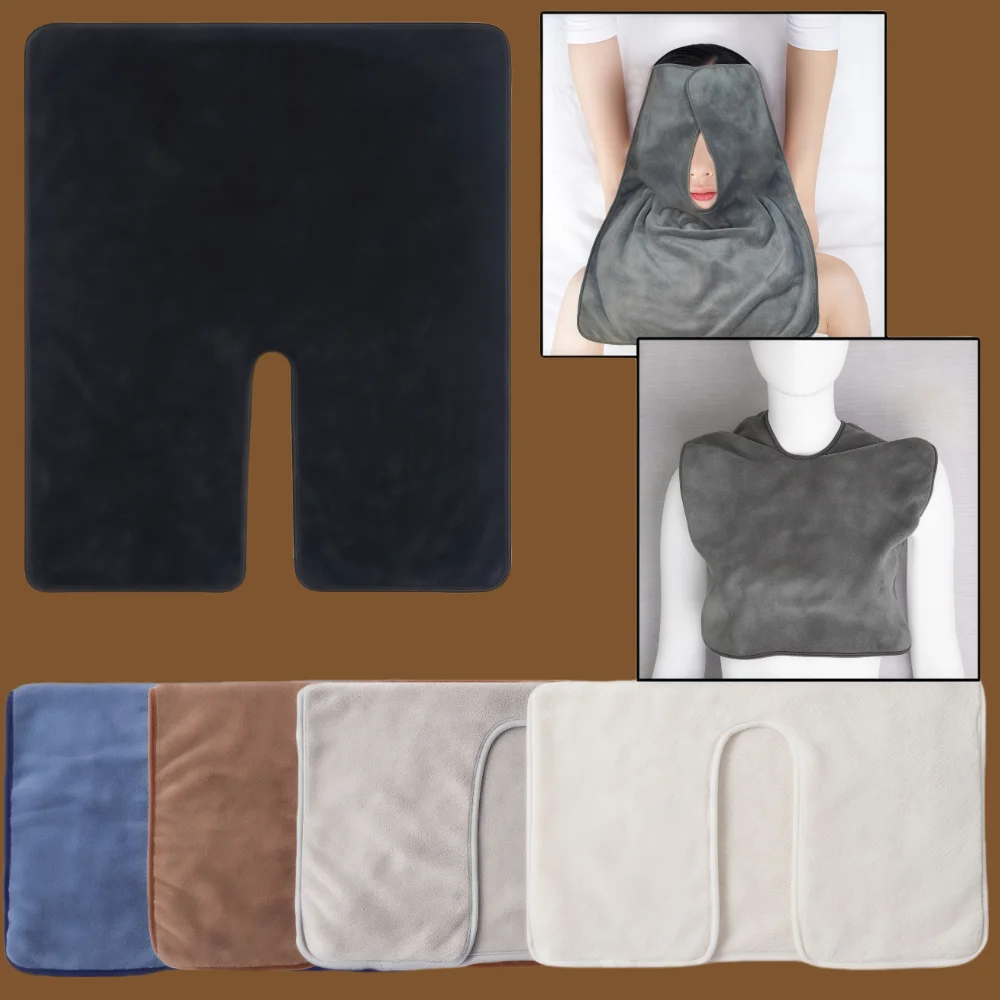 U-Form Mikrofaser Behandlung Hals Handtuch Schönheit Handtuch Spa Massage Gesichts Handtuch Kosmetik Handtücher Wärmer Für Spa Band Weiche