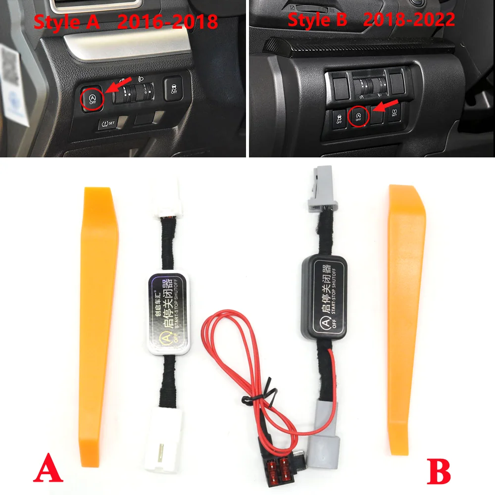 

For Subaru XV Crosstrek 2016-2022 Car Automatic Start Stop Delete Eliminator Engine System Off Disable Control Cable Plug