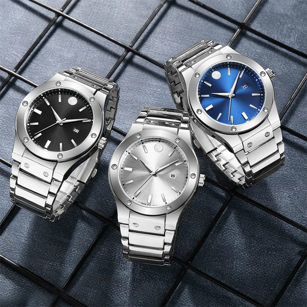 

Минималистичные мужские роскошные деловые спортивные часы, мужские модные кварцевые стальные часы для мужчин, наручные часы, подарки, relogio masculino