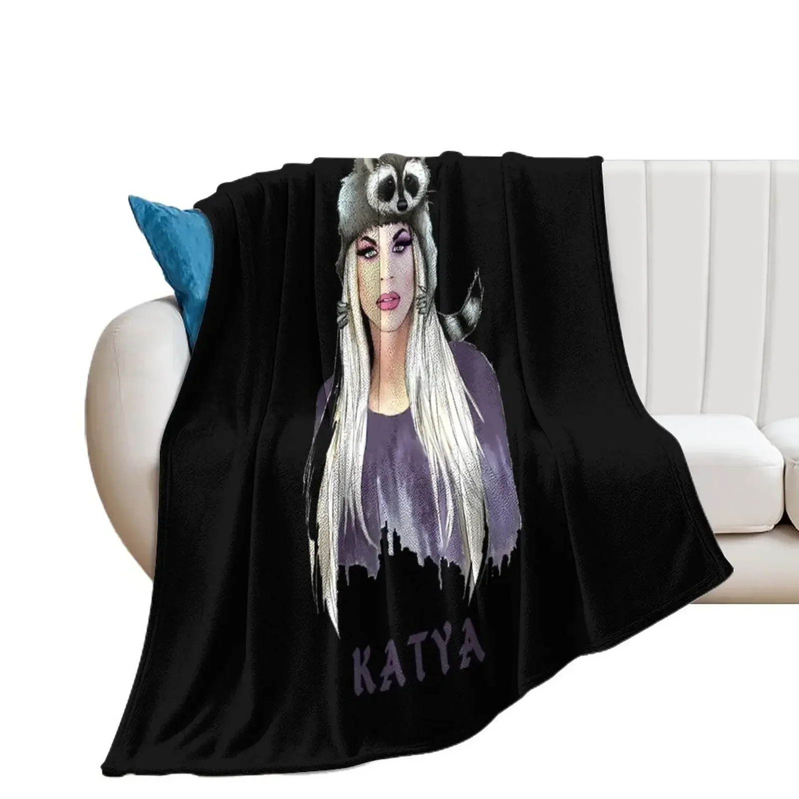 Katya Zamolodchikova Party Throw Blanket halloween Summer Blankets