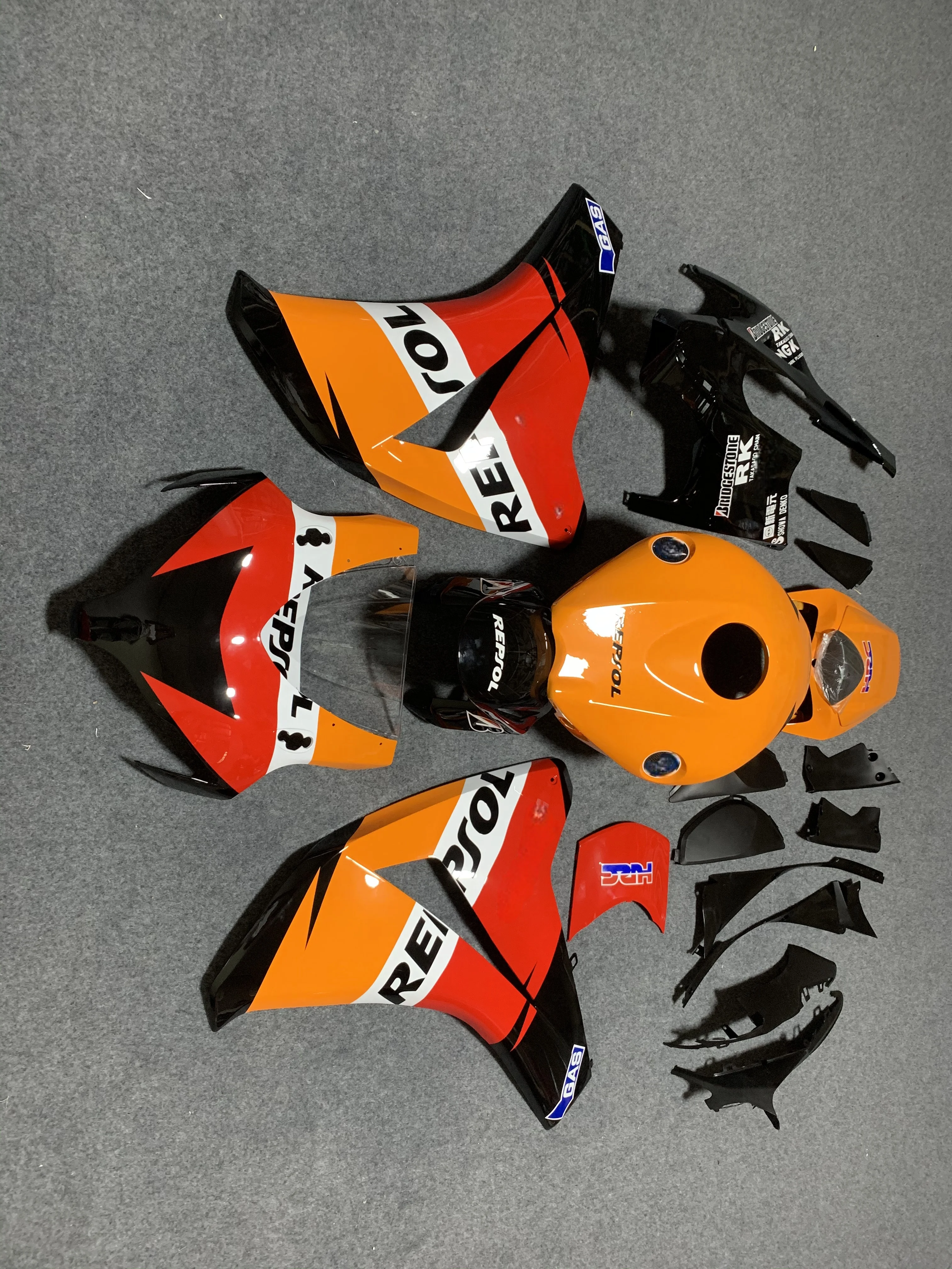 Suitable for Honda CBR 1000RR 2008 2009 2010 2011 Hot Injection Molded Motorcycle Fairing Kit 08 09 10 11 high quality