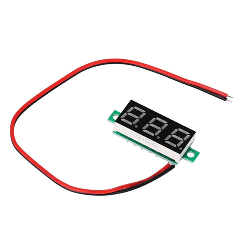 AT51-Two-Wire DC Voltímetro DC4.5V-30.0V Display Digital Voltímetro LED Voltímetro Digital
