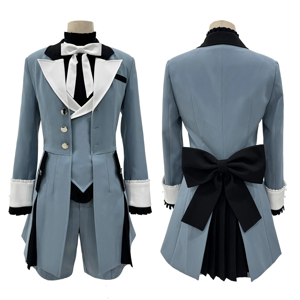 HOLOUN أنيمي Ciel Phantomhive الأخ تأثيري حلي معطف السراويل قميص سترة الرسوم المتحركة اتفاقية عيد الهالوين عيد الميلاد #1