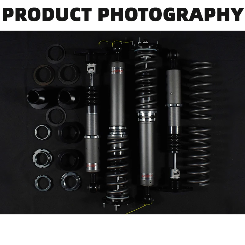 عالية الأداء 32 خطوة قابل للتعديل كويلوفر امتصاص الصدمات لمازيراتي جيبلي 3rd Gen 2WD M157 2013 + MST001