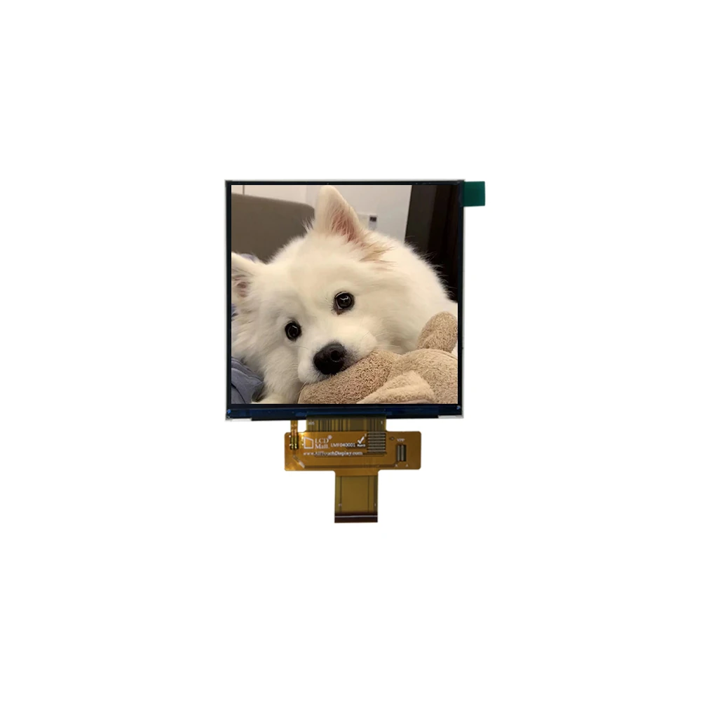 Square 4 Inch TFT LCD Screen 480*480 Resolution RGB Interface with ST7701 Driver IC for Smart Home Controller