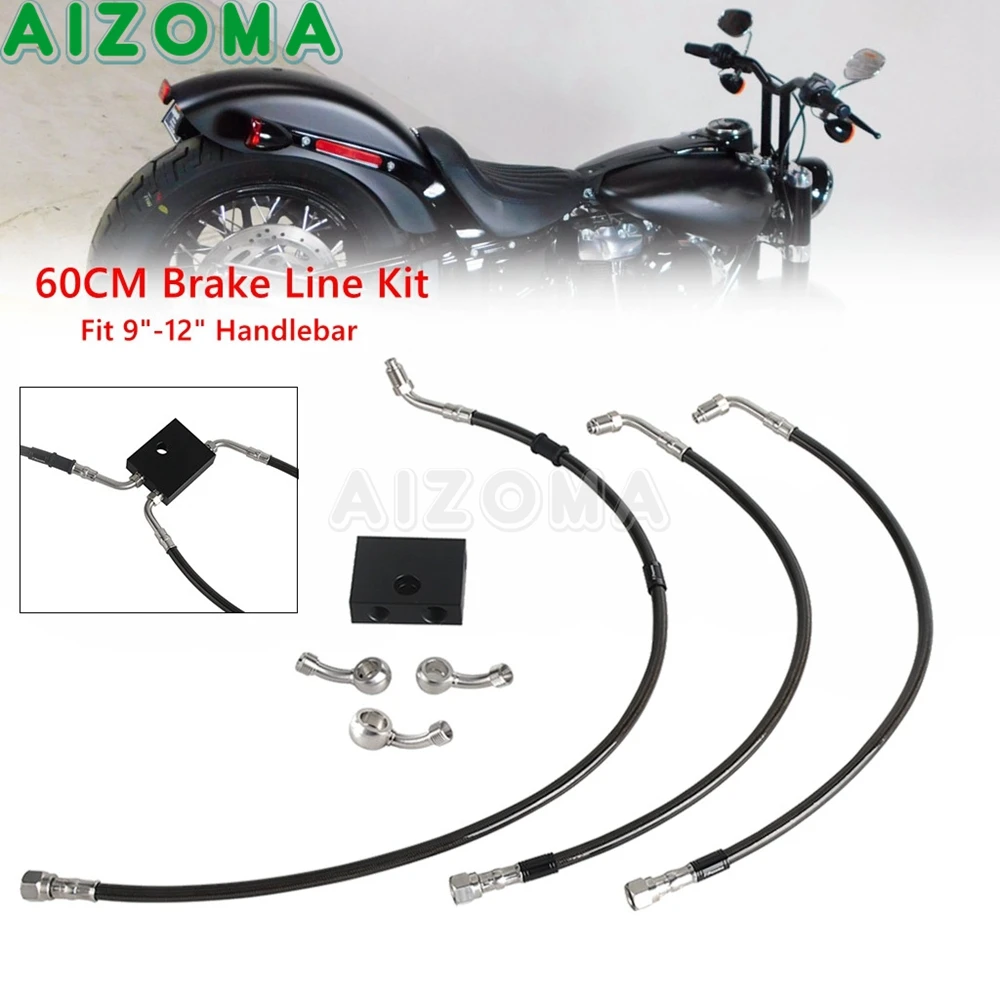 60CM Motorcycle Brake Line 9