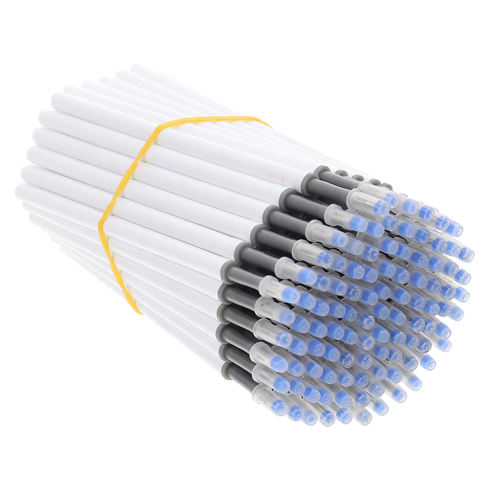 100 قطعة عبوات أقلام هلام الصحافة حبر ناعم سريع الجفاف عبوات محمولة للأقلام اللوازم المدرسية استبدال عبوة القلم المحايد #5