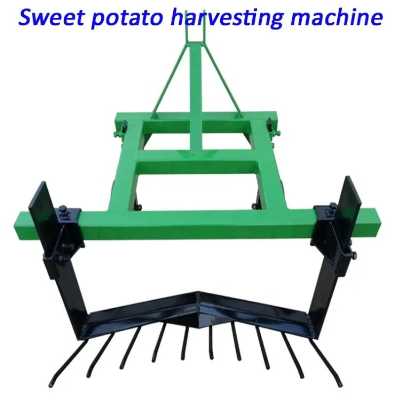 Direct Sale Farm Machinery Tractor Three Point Hitch Sweet  Potato  Plow  Durable  Heavy  Duty  Root  Crop  Harvester  Tool  Set