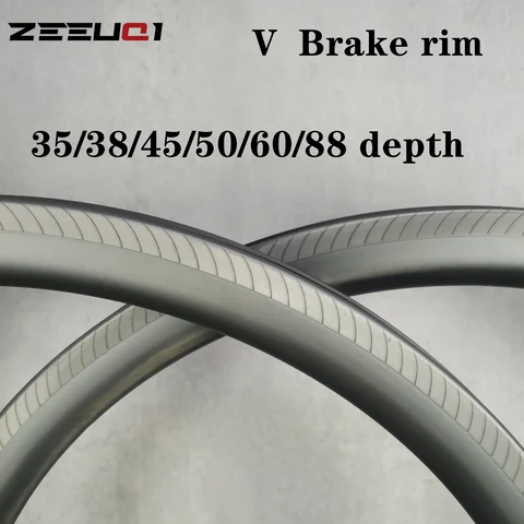 Колесо ZEEUQI карбоновое 700C