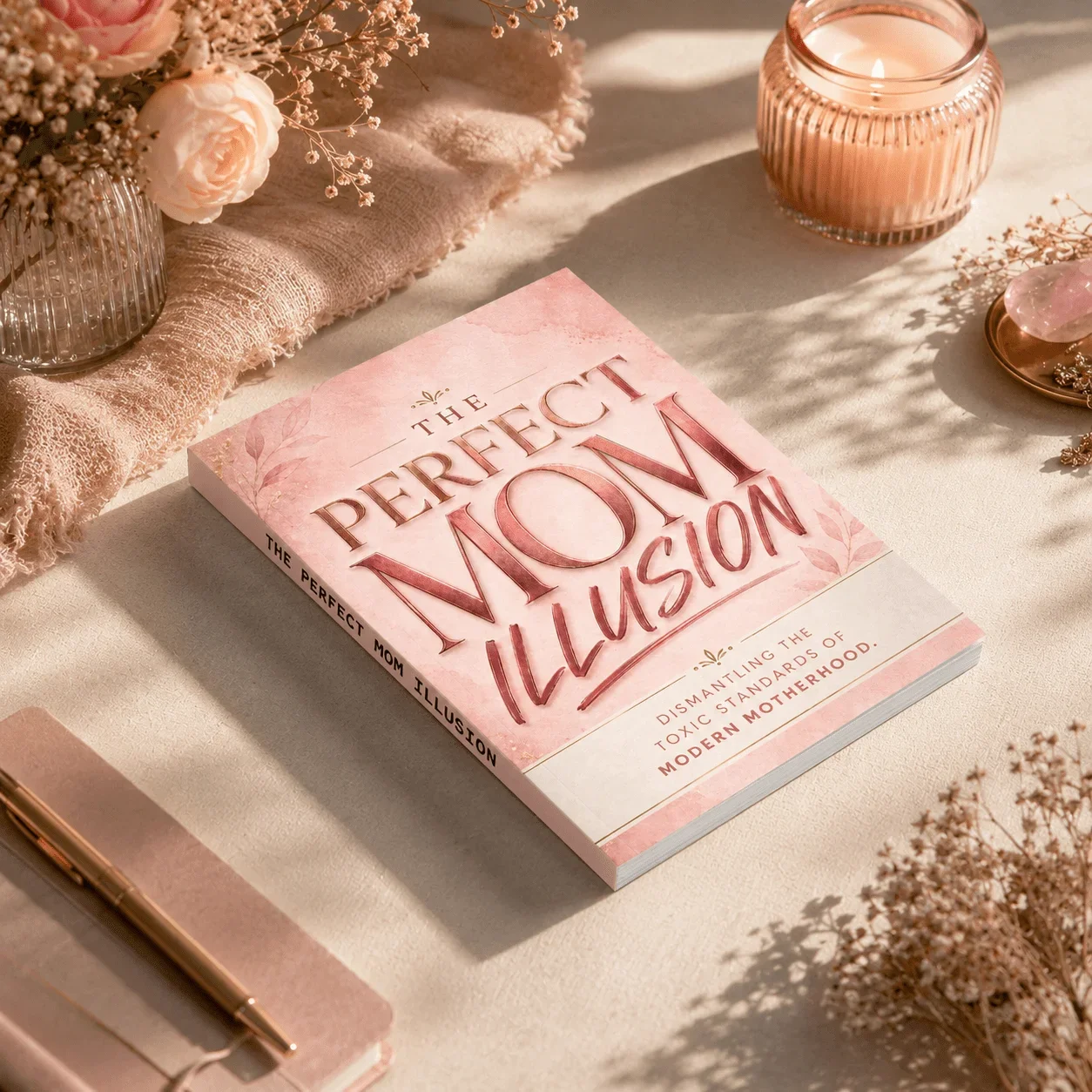 The Perfect Mom Illusion, Guide to Mom Guilt, Burnout, Perfectionism, Self-Care, Boundaries and Identity