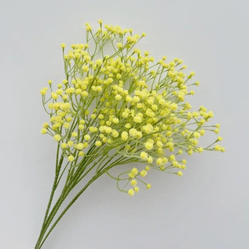 Artificial baby breath flower real touch 108 head baby breath flower family wedding party decoration