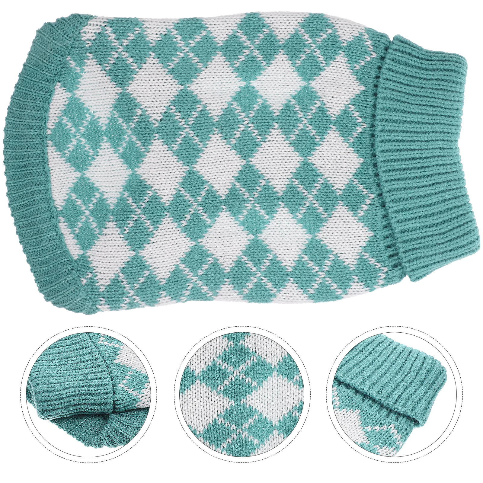 

Dog Sweater For Small Large Dogs Knitted Pet Warm Clothing Winter Outfit Adorable Puppy Costume Photo Prop Party Cosplay