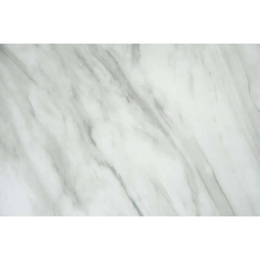 مهيب جميل الأبيض فو الرخام أعلى 1x طاولة القهوة و 2x نهاية الجداول 3 قطعة مجموعة طاولة القهوة سيقان سوداء أثاث غرفة المعيشة #3