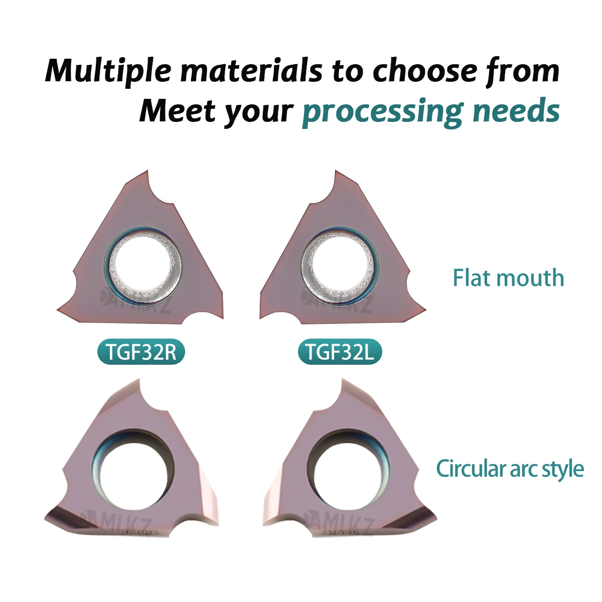 

TGF32R/L040 TGF32R/L300-R1.5 Лезвие для обработки канавок с ЧПУ Вертикальное лезвие с неглубоким пазом TGF32R050-300 Лезвие с пружинным слотом для карт из нержавеющей стали