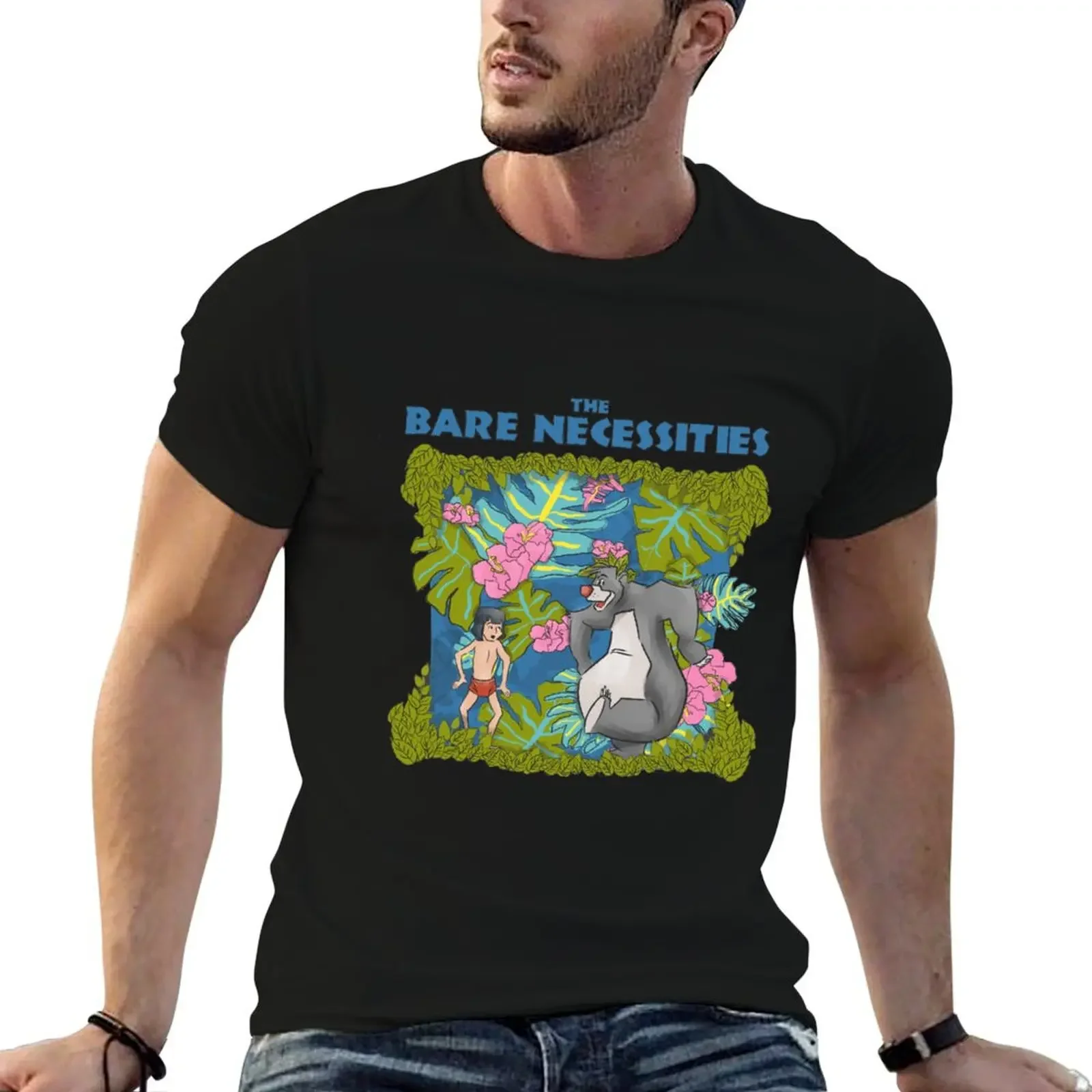 

Bare Necessities Relaxed Fit T-Shirt custom shirt blanks outfits for men