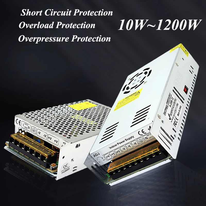 

Transformers AC 220V 110V TO DC 24V 12V 48V 36V 5V Power Supply Transformers AC DC 110 V 220 V TO 5 12 24 36 48 V For LED Strips