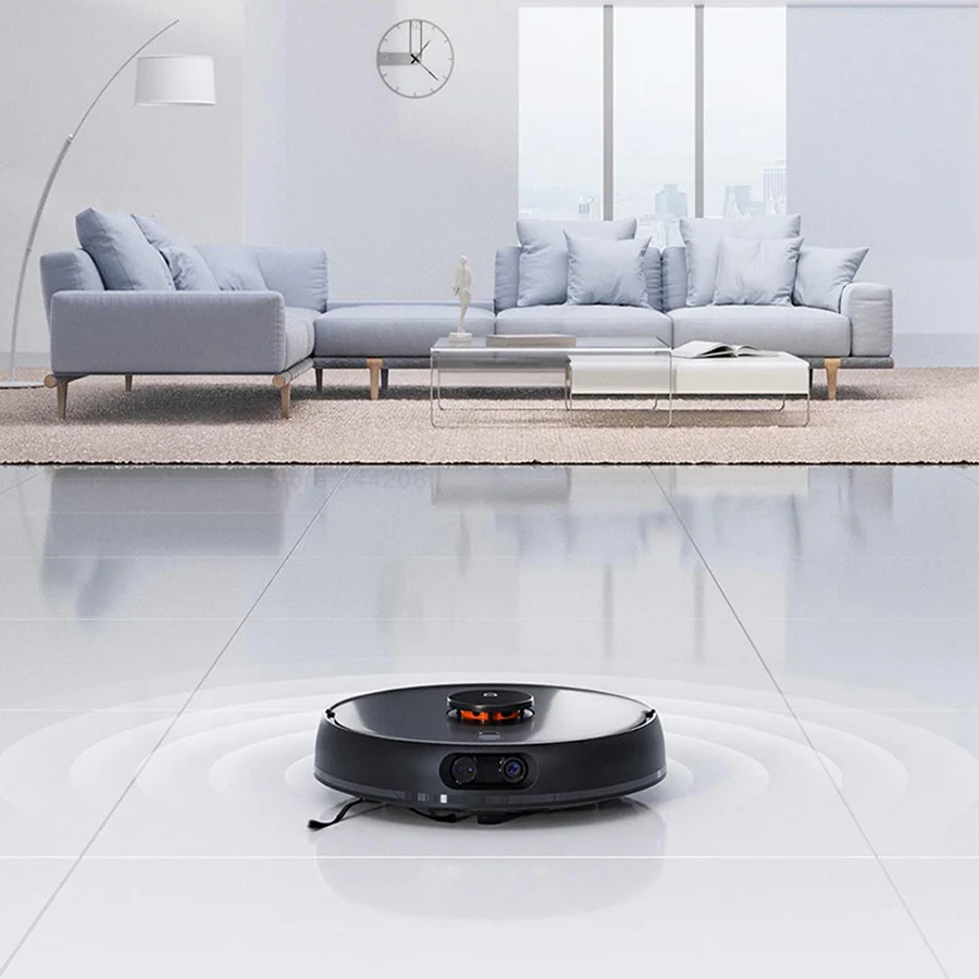 XIAOMI MIJIA-aspirateur robot MOP 2 Pro, balayage et traînée intégrés, 4000Pa, navigation laser LDS, carte intelligente