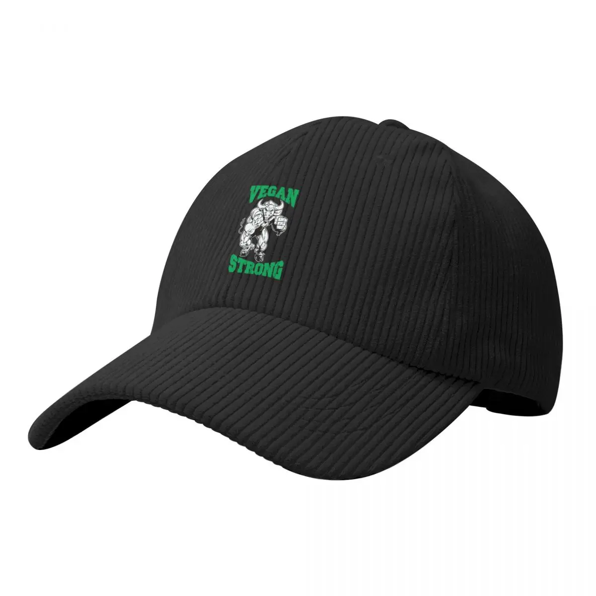

Vegan Strong Bull Vegan Lifestyle Baseball Cap Military Tactical Cap Anime Hat Hat Beach Rugby Mens Tennis Women's