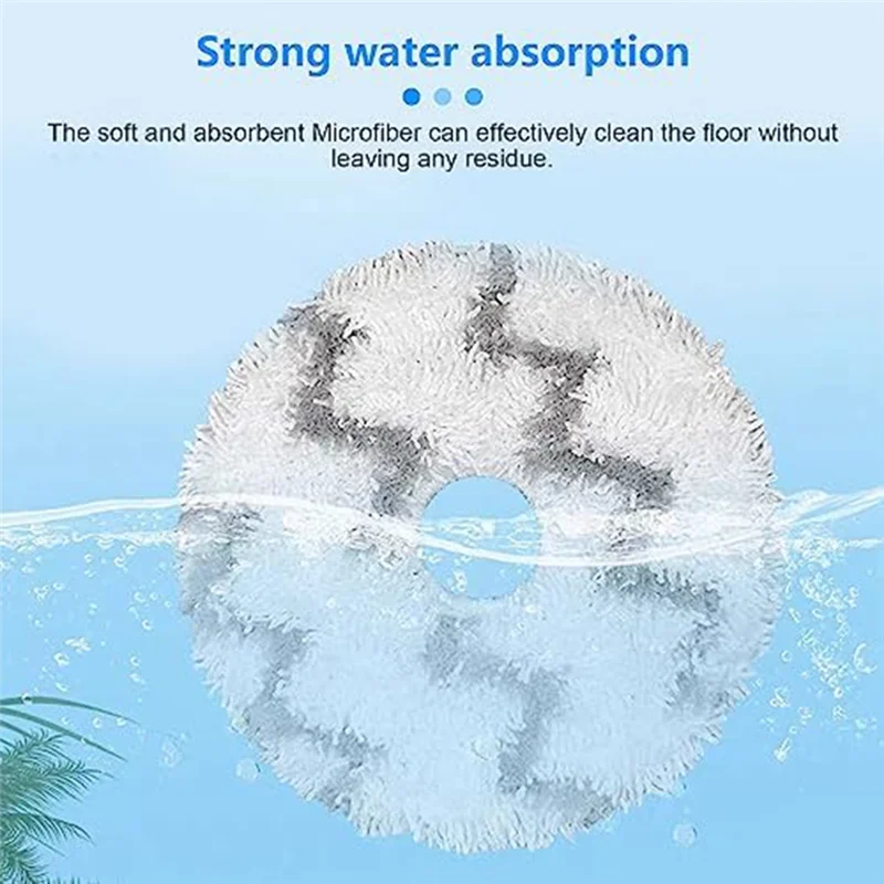 A24P para Ecovacs Deebot X1 Omni X1 Turbo Robot aspirador Cepillo Lateral principal filtro HEPA paño de mopa bolsas de polvo piezas