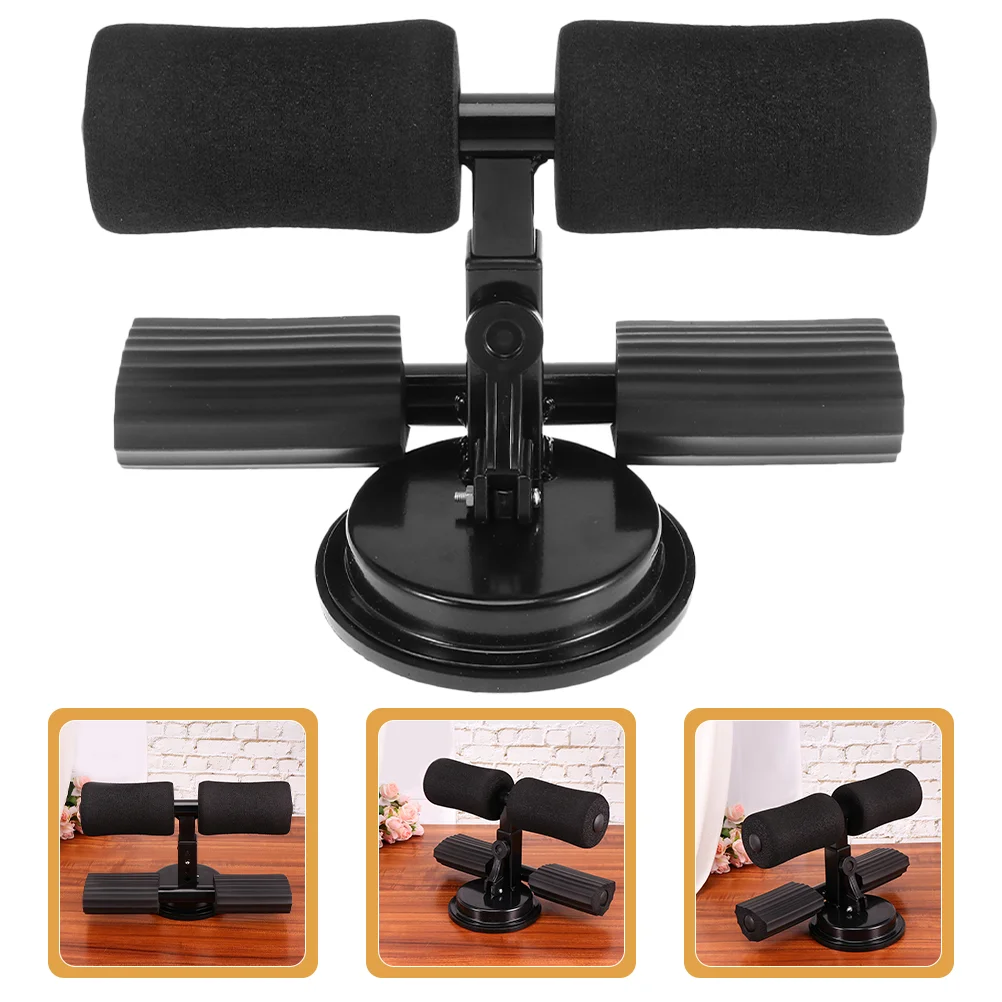 Sit up Aid Abdominal Curl Assist Detachable Push-up Assistant Bar Foot Holder Steel Tool