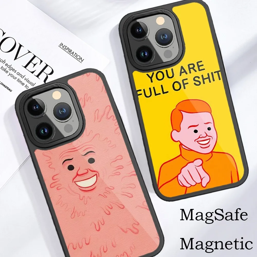 Art Joan Cornella Zonzo Comics Phone Case For iPhone 15 14 13 12 11 Pro Max Plus Phone Magnetic for Macsafe Cases Cover