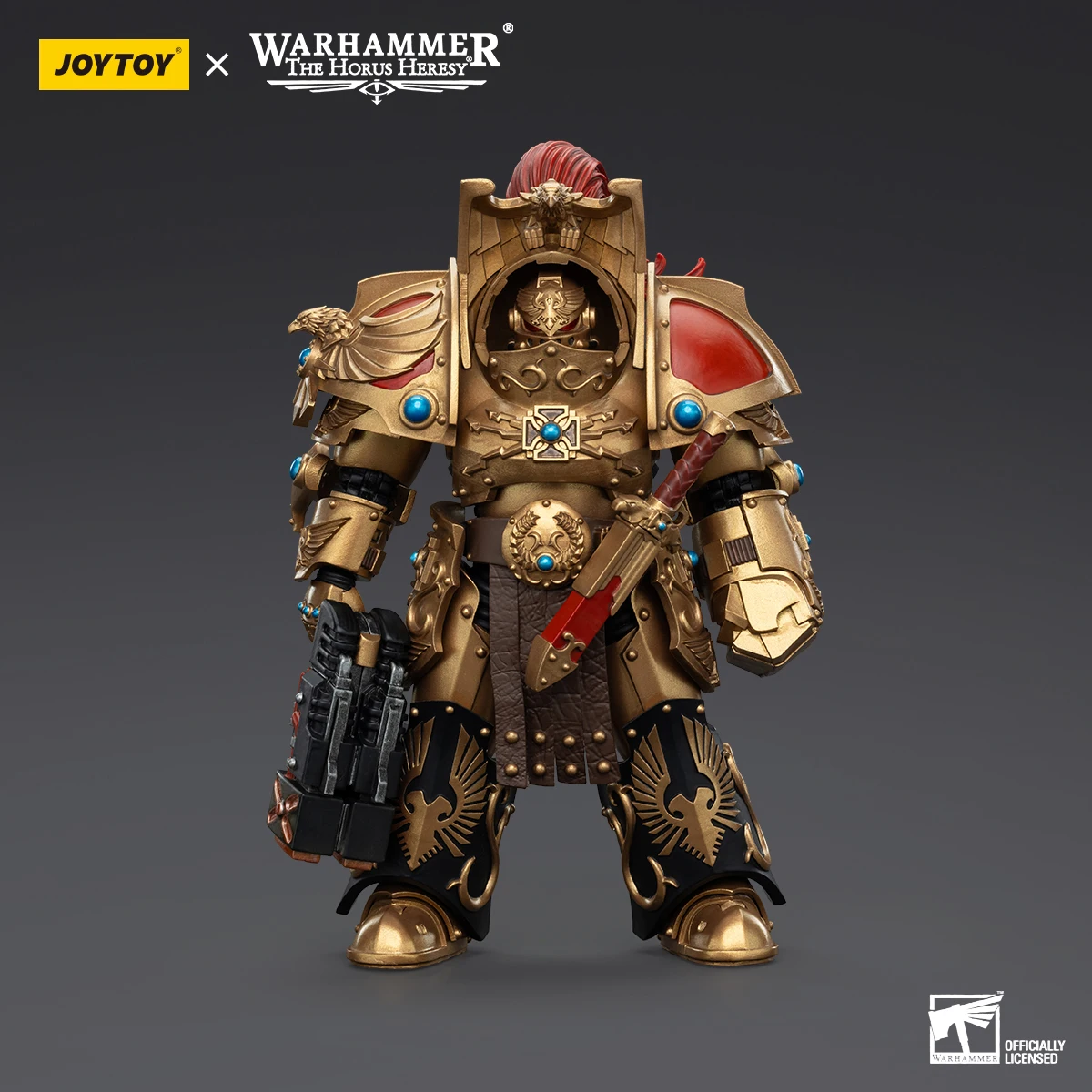 

JOYTOY Warhammer «Череда ужасов» Legio Custodes Aquilon Terminator Squad Aquilon с двумя взаимосвязанными адтрафическими фигурками Destructor