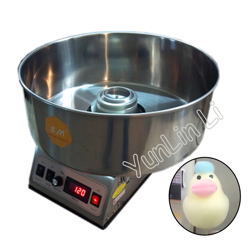 Yunlin Li Electric Fancy Sugar Floss Candyfloss DIY Marshmallow Machine Commercial Cotton Candy Machine Procesadora Alimentos