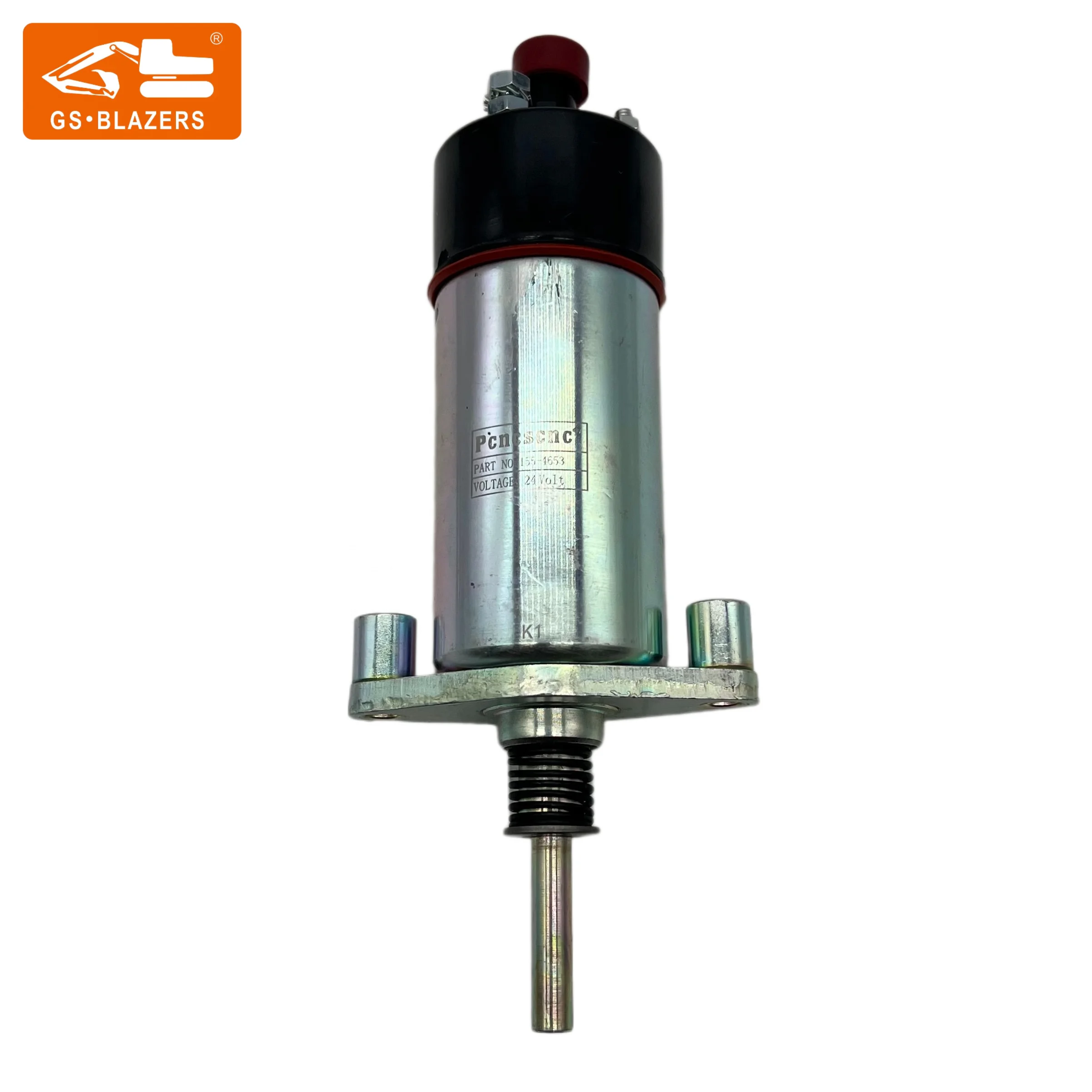 High Quality Fuel Shutoff Solenoid 3306 E330B E330C Engine Kill Switch for Excavator Stop Solenoid 1554653 155-4653