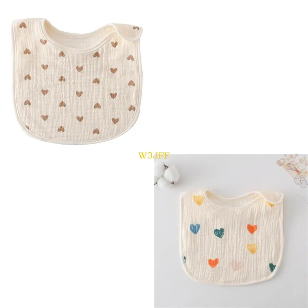 

W3JF Soft Washcloth Baby Towel Newborn Infant Cotton Gauze Wiping Towel Feeding Bibs Handkerchief Hand Cloth Saliva Towels