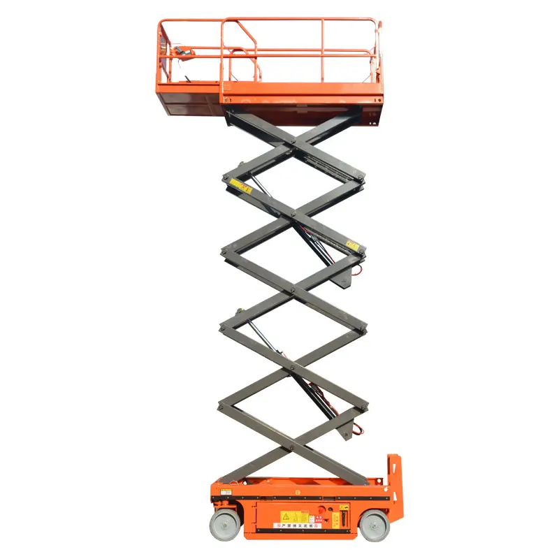 Qiyun Kinglift 12M Self-Propelled Scissor Lift DC mutifunctionEasy Operate Stable Factory Provider CE ISO